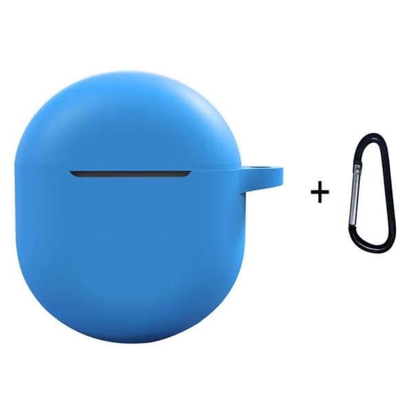 OnePlus Buds holdbar silikone etui - babyblå Blue