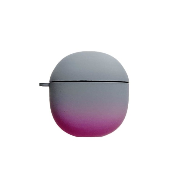 Vivo TWS Air gradient matte case - Grey / Purple Silvergrå