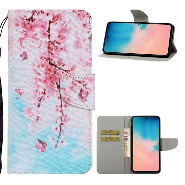 Wonderland Samsung Galaxy A51 Flip Etui - Sakura Pink