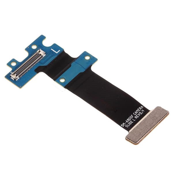 Samsung Galaxy A80 OEM-bundkortstik venstre bånd flexkabel Black