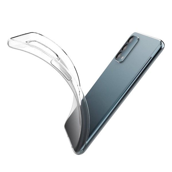 Erittäin ohut läpinäkyvä kotelo OnePlus Nord N200 5G:lle Transparent
