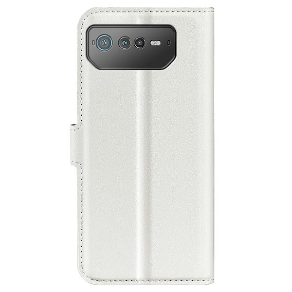 Klassisk ASUS Rog Phone 6 Flip Etui - Hvid White