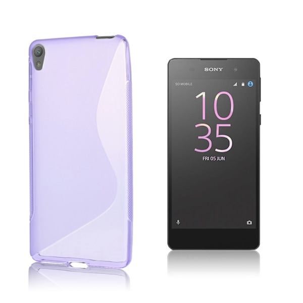 Lagerlöf Sony Xperia E5 Mjukt Plastskal - Lila Lila
