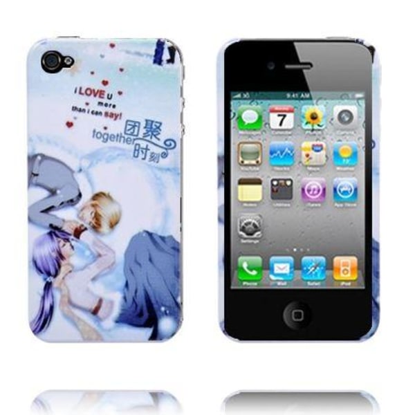 Chinese Cartoon (Together) iPhone 4 Skal