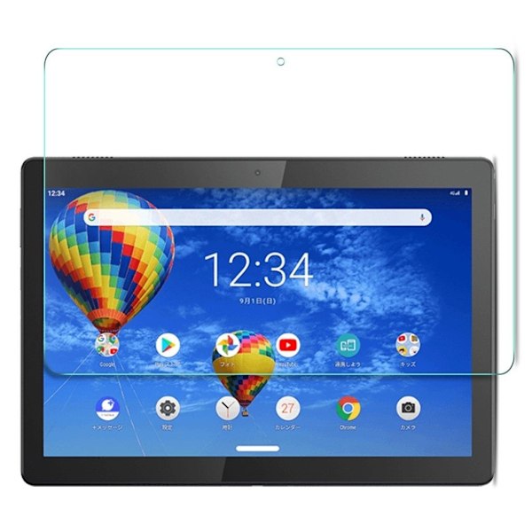 Samsung Galaxy Tab Active Pro arc edge karkaistua lasia näytönsuojus Transparent