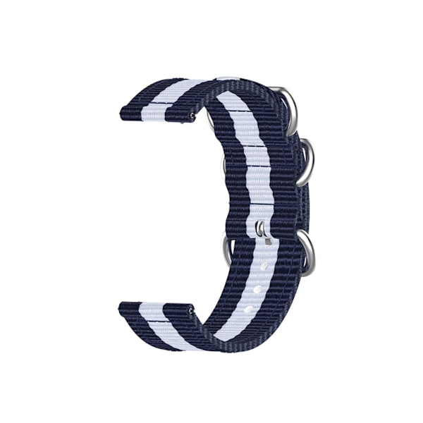 Garmin Forerunner 255 klockarmband i nylon - Blå / Vit / Blå Blå