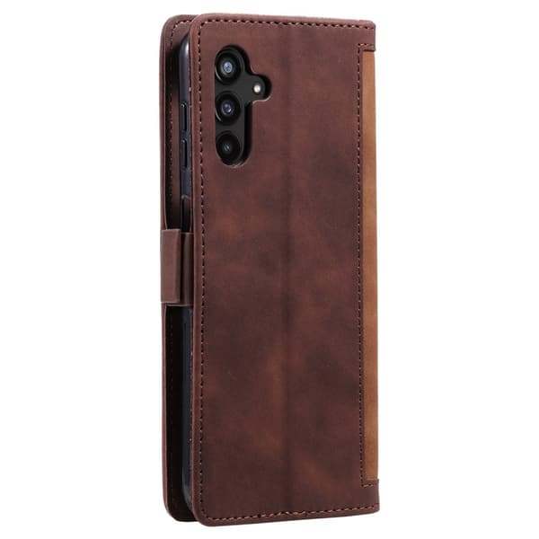 Surburbian Samsung Galaxy A16 læder flip etui - Brun Brown