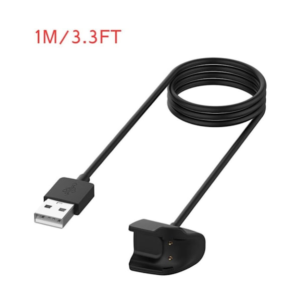 1m Samsung Galaxy Fit e bærbar USB-ladekabel Black