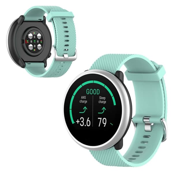 Polar Ignite simple silicone watch band - Cyan Grön