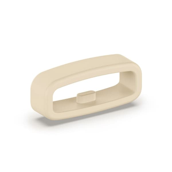 22mm universaali silikonihihnan silmukka - Starlight Beige