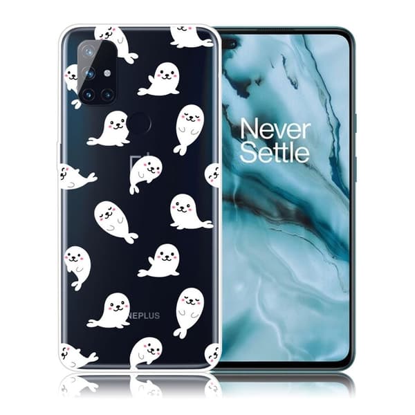 Deco OnePlus Nord N10 5G Etui - Sel White