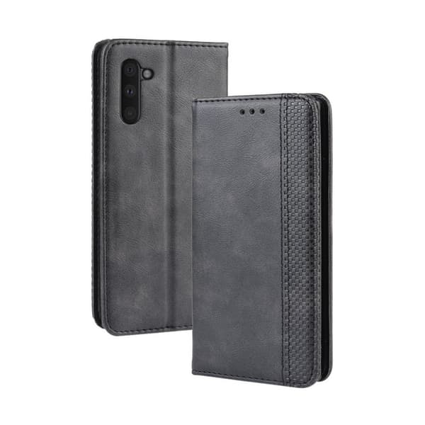 Bofink Vintage Samsung Galaxy Note 10 etui - Svart Black