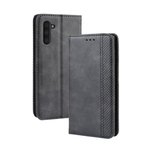 Bofink Vintage Samsung Galaxy Note 10 kotelot - Musta Black