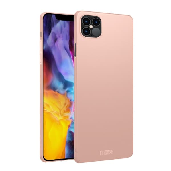 MOFI Shield Slim Frosted Hard Plastic Case iPhone 12 Pro Max 6,7 tommer - Rosaguld Pink