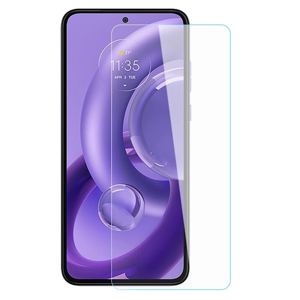 AMORUS arch edge tempered glass screen protector for Motorola Edge 30 Neo Transparent