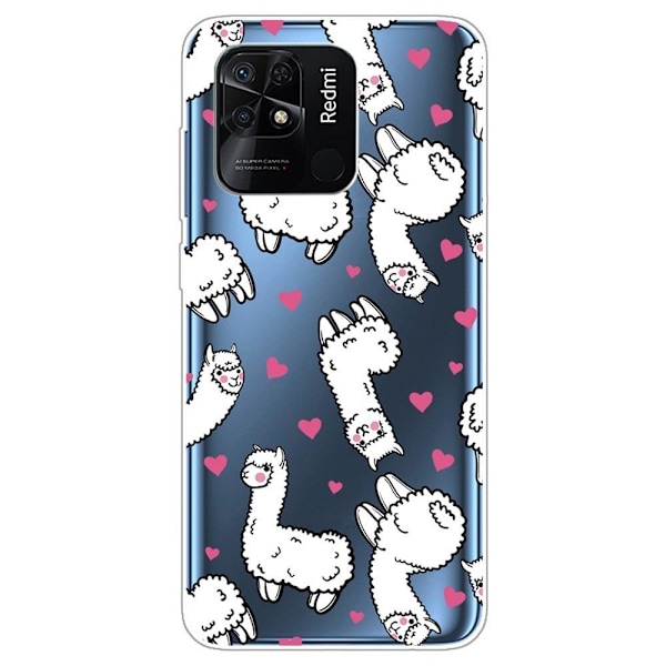 Deco Xiaomi Redmi 10C Etui - Alpakaer White