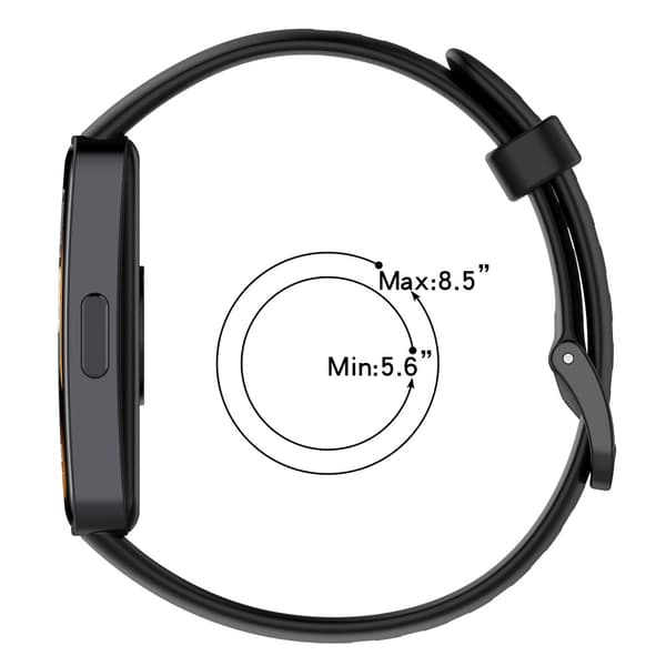 Huawei Band 8 silikonihihna - Vaaleanvihreä Green