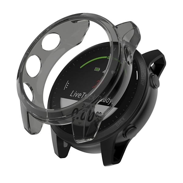 Garmin Forerunner 945 kirkas TPU-suojus - Läpinäkyvä Musta Black