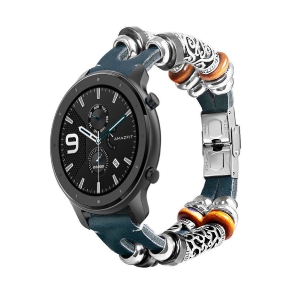 Amazfit GTR 47mm / Samsung Galaxt Watch (46mm) retro cowhide lea multifärg