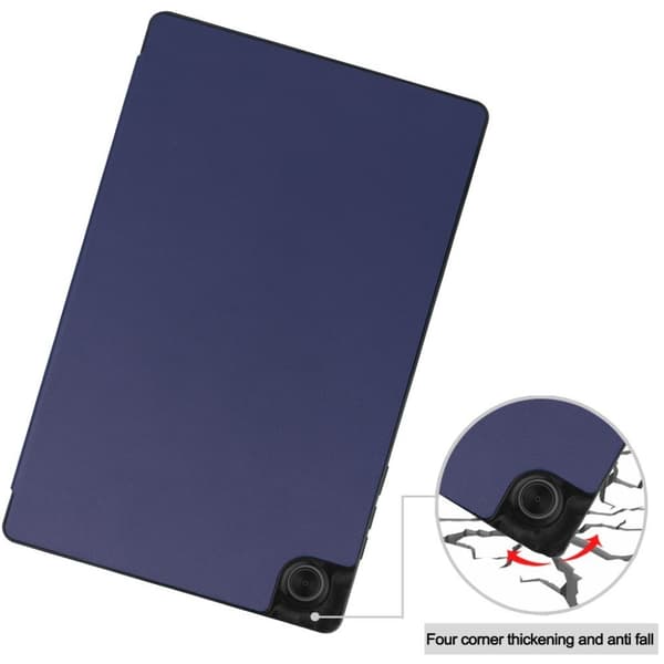 Lenovo Tab M10 HD Gen 2 litchi läderfodral - Mörkblå Blå