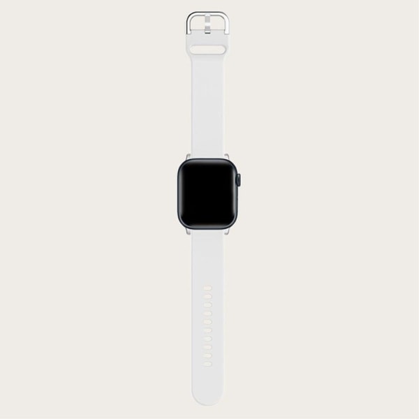 Apple Watch (41mm) enkel silikone-urrem - Hvid White