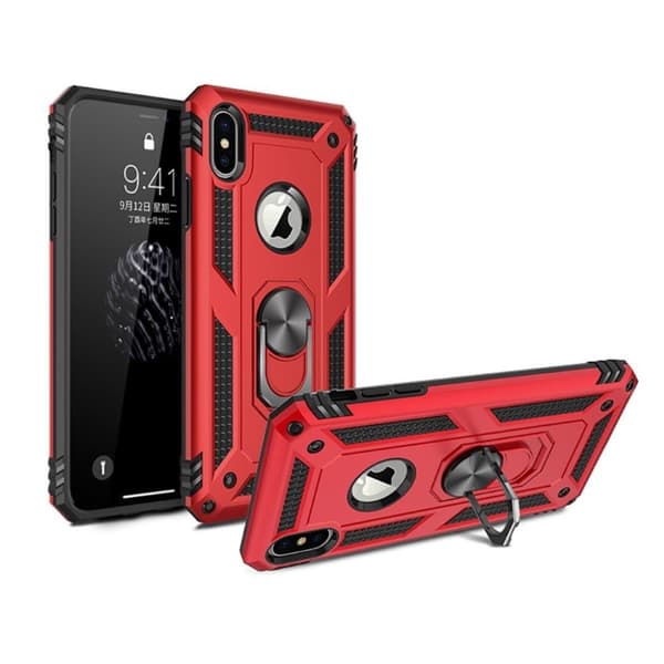 Bofink Combat iPhone XS deksel - Rød Red