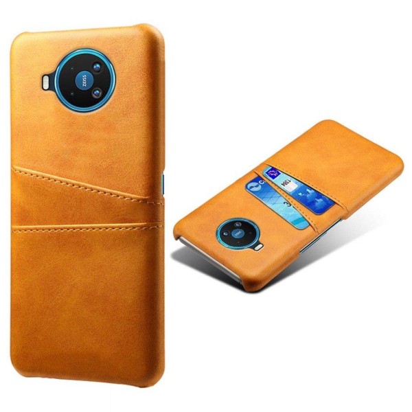 Dual Card Etui Nokia 8.3 5g - Brun Brown