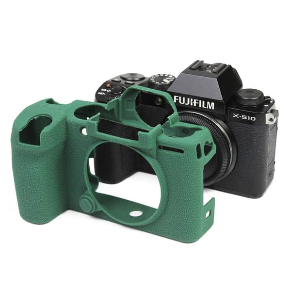 Fujifilm X-S10 enkel urrem i silikone - Grøn Green
