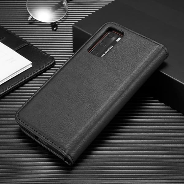 DG.MING Huawei P40 2-i-1 pung etui - Sort Black