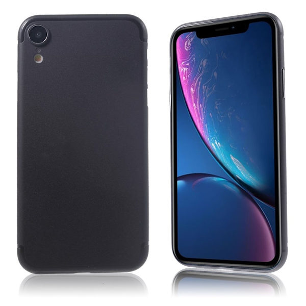 iPhone Xr beskytter plastikdækslet - Sort Black
