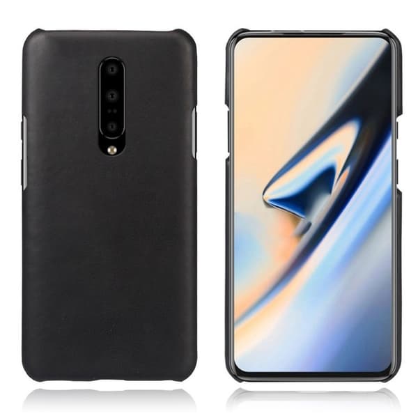 KSQ Crazy Horse OnePlus 7 Pro hårdt etui - Sort Black