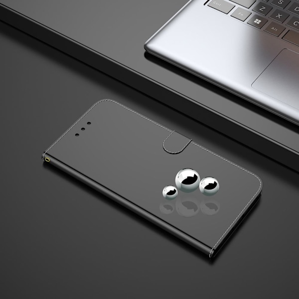 Mirror Xiaomi Redmi K50 / Xiaomi Redmi K50 Pro flip case - Musta Black