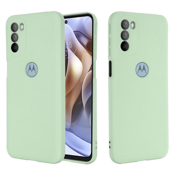 Matta nestesilikoninen kuori Motorola Moto G41 / Motorola Moto G31 - Vihreä Green