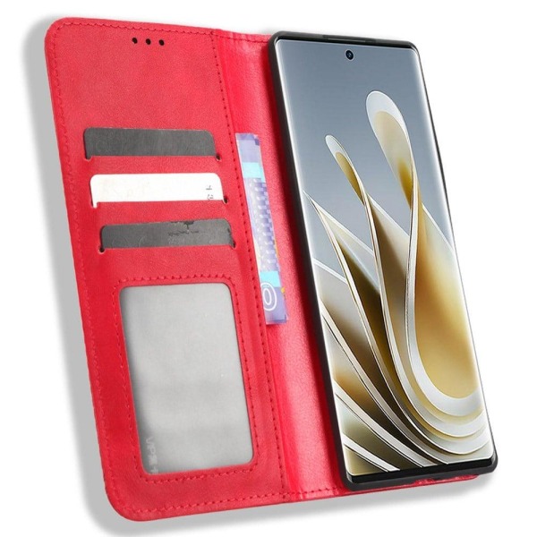 Bofink Vintage ZTE nubia Z50 Nahkakotelo - Punainen Red