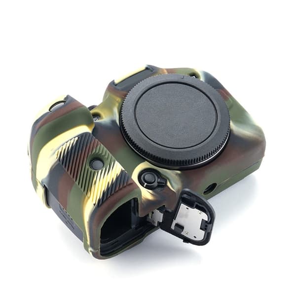 Canon EOS R7 silikonisuojus - Naamiointi Green
