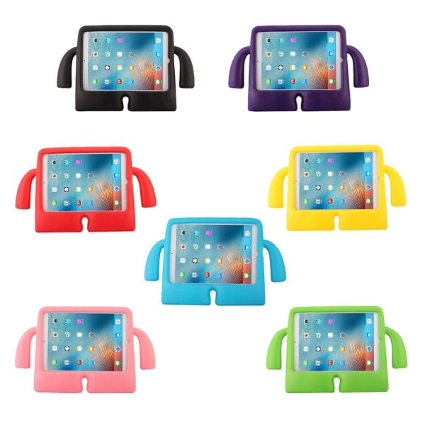 iPad (2017) Söt 3D barnvänligt fodral - Svart Svart