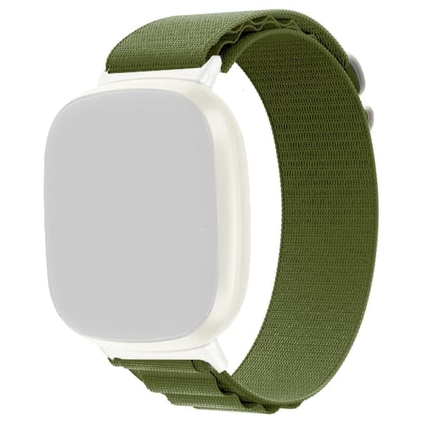 Fitbit Sense 2 / Versa 4 klockarmband i nylon - Grön Grön