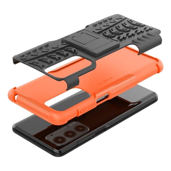 Offroad Etui Motorola Edge (2021) - Oransje Orange