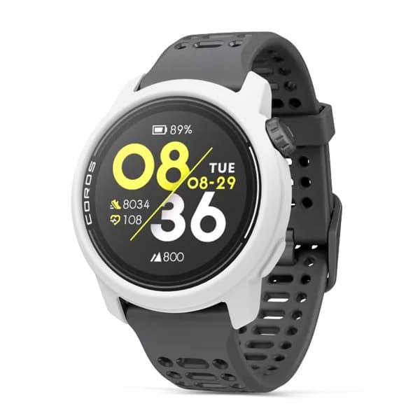 Coros Pace 3 Watch Case Cover Iskunkestävä pehmeä silikoni suojakotelo - Valkoinen White