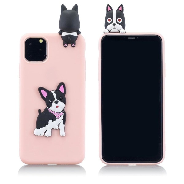 Cute 3D iPhone 11 skal - Rosa Rosa