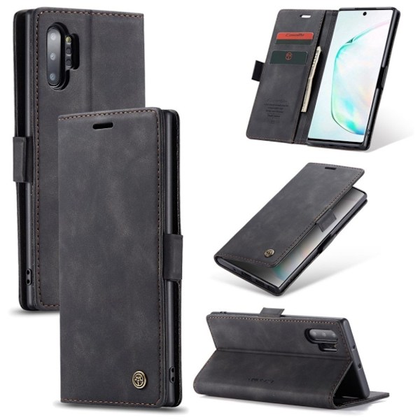 CaseMe vintage Samsung Galaxy Note 10 Plus fodral - Svart Svart