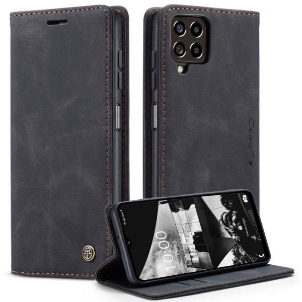 CaseMe vintage Samsung Galaxy M53 5G fodral - Svart Svart