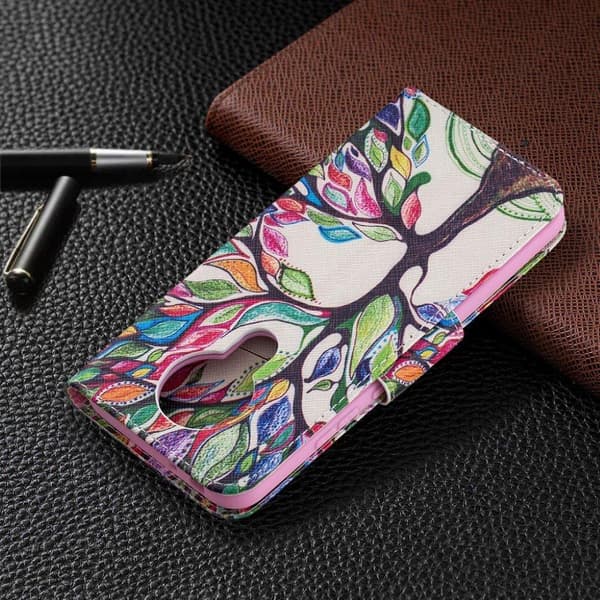 wonderland Nokia 3.4 flip etui - smukt træ Multicolor