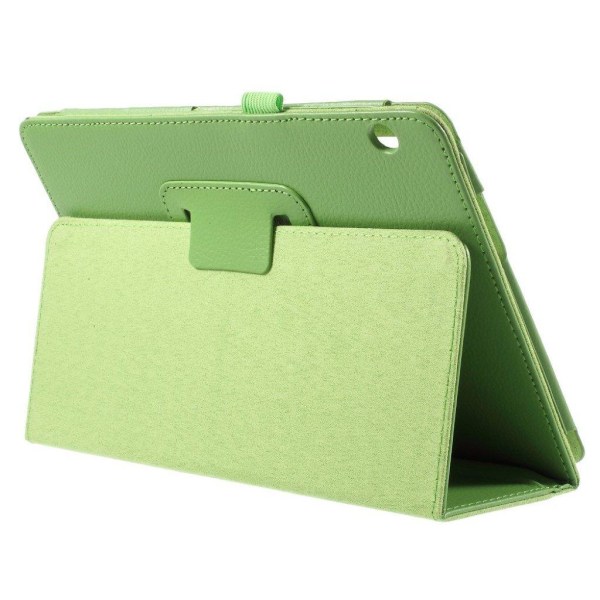 Huawei MediaPad T3 10 Enfärgat läder fodral - Grön Grön