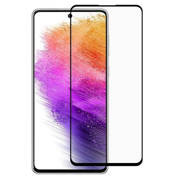 Samsung Galaxy A73 kosketusherkkä ja temperoitu suojalasi Transparent