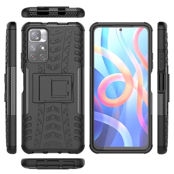 Offroad Etui Xiaomi Redmi Note 11 / Poco M4 Pro 5g - Sort Black