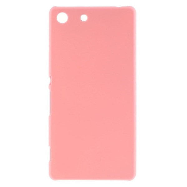 Gummerad Hårt Plast Skal (Rosa) för Sony Xperia M5 E5603 / M5 Dual E5633 Rosa