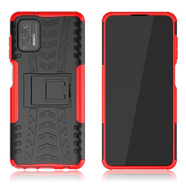 Offroad case - Motorola Moto G Stylus (2021) - Rød Red