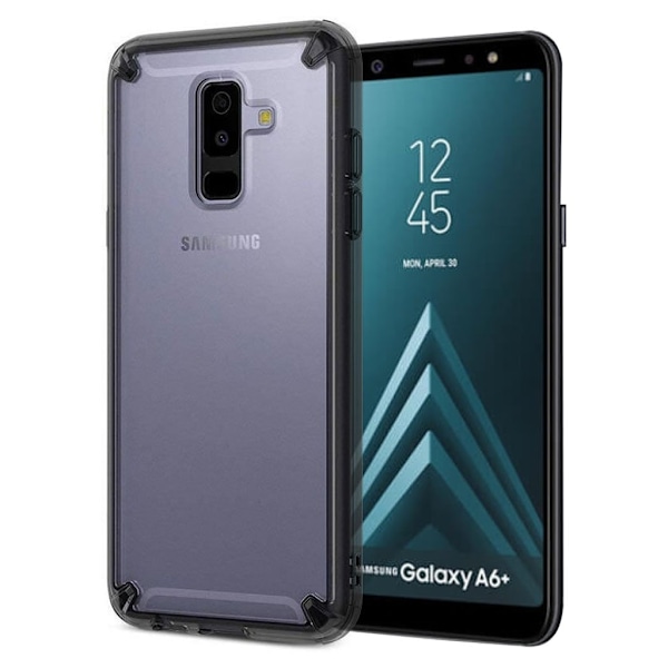 Ringke FUSION til Samsung Galaxy A6 Plus 2018 - Røgsort Black