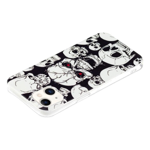 Deco iPhone 14 Suojakotelo - Skull Black